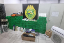 Operações policiais apreendem 1,7 mil quilos de drogas em Curitiba e Santa Helena