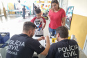 Polícia Civil leva serviços de polícia judiciária a Matinhos e o bairro Cajuru, em Curitiba