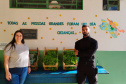  Projeto Semear, da Polícia Penal, fornece produtos orgânicos a escola de Foz do Iguaçu