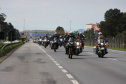 PMPR promove passeio motociclístico em alusão aos 169 anos da instituição