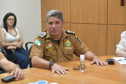 Comandante-geral da PMPR entrega viaturas em Santa Terezinha de Itaipu 