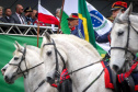 Milhares de pessoas participam do desfile de 7 de setembro em Curitiba
