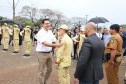 Governador inaugura nova sede do Corpo de Bombeiros de Foz do Iguaçu, a maior do Estado
