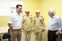 Governador inaugura nova sede do Corpo de Bombeiros de Foz do Iguaçu, a maior do Estado