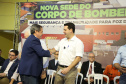 Governador inaugura nova sede do Corpo de Bombeiros de Foz do Iguaçu, a maior do Estado