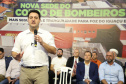 Governador inaugura nova sede do Corpo de Bombeiros de Foz do Iguaçu, a maior do Estado