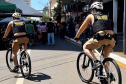 Polícia Militar retoma patrulhamento com bicicletas em Londrina