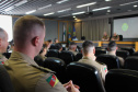 Alunos do Curso de Oficiais da Brigada Militar do RS visitam a Polícia Militar do Paraná