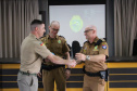 Alunos do Curso de Oficiais da Brigada Militar do RS visitam a Polícia Militar do Paraná