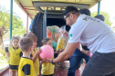 PCPR realiza doação de kits para 500 crianças em Quedas do Iguaçu