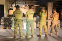 Polícia Militar apreende 3,2 toneladas de maconha em Foz do Iguaçu e Guaíra