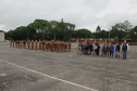 Polícia Militar realiza solenidade alusiva ao Dia da Bandeira Nacional