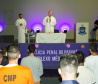 Em primeiro ato católico ao público masculino, Bispo Dom Zico celebra missa no Complexo Médico Penal