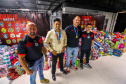 Segurança promove torneio de futebol e arrecada brinquedos e kits de limpeza para associações