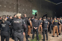 PCPR prende 21 integrantes de organização criminosa ligada ao tráfico de drogas