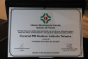 Secretário Hudson recebe o título de cidadão honorário de Cambé e anuncia reforço de 25 policiais para o município