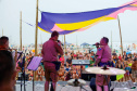 Banda da PM, blues e música brasileira animaram os palcos Sunset no final de semana