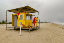 Com temporais, Corpo de Bombeiros alerta para riscos de banho de mar