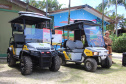Polícia Militar recebe dois UTVs elétricos para reforço do policiamento na Ilha do Mel