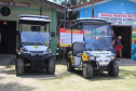 Polícia Militar recebe dois UTVs elétricos para reforço do policiamento na Ilha do Mel