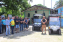 Polícia Militar recebe dois UTVs elétricos para reforço do policiamento na Ilha do Mel
