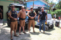 Polícia Militar recebe dois UTVs elétricos para reforço do policiamento na Ilha do Mel