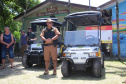 Polícia Militar recebe dois UTVs elétricos para reforço do policiamento na Ilha do Mel