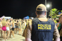 PMPR garante a segurança e tranquilidade nos primeiros dias de carnaval no Litoral