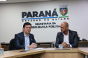 Secretaria da Segurança Pública do Paraná recebe comitiva do Senador Sergio Moro 