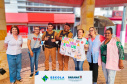 Polícia Militar do Paraná participa de ação contra a dengue em colégio em Cornélio Procópio