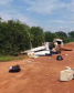Avião interceptado pelas forças policiais parte ao meio e cocaína é localizada 
