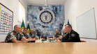 Policiais do BPRONE da PMPR trocam experiências com Guarda Nacional de Portugal