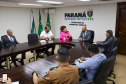 Secretário de Segurança Pública recebe visita da prefeita de Mandaguari