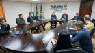 Secretário Hudson recebe o deputado estadual Matheus Vermelho