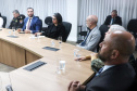 Secretário Hudson recebe secretária nacional de Enfrentamento à Violência Contra Mulheres Denise Motta Dau 