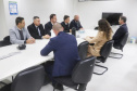 SESP realiza visita institucional ao secretário da SEAP 