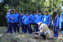 PMPR e SPVS plantam 170 mudas de árvores nativas em celebração ao aniversário da corporação
