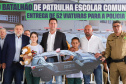 Governador inaugura sede do Batalhão de Patrulha Escolar e entrega 52 viaturas da Rotam