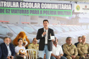 Governador inaugura sede do Batalhão de Patrulha Escolar e entrega 52 viaturas da Rotam
