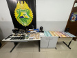 PMPR prende homem com armas e drogas após abordagem em Curitiba