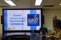 SESP realiza reunião para alinhamento de plano operacional dos encontros  do G20 em Foz do Iguaçu