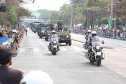 Desfile com milhares de pessoas festeja os 202 anos da Independência do Brasil