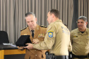 Solenidade militar marca passagem de função de Corregedor-Geral da PMPR