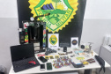 PMPR descobre estufas com 327 pés de maconha em Curitiba e apreende fuzil no Litoral