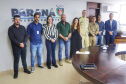 Secretário Hudson se reúne com prefeita e comitiva de Rio Branco do Sul