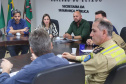 Secretário Hudson se reúne com prefeita e comitiva de Rio Branco do Sul