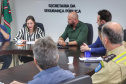Secretário Hudson se reúne com prefeita e comitiva de Rio Branco do Sul