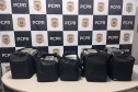 PCPR prende casal com 169 kg de cocaína em desdobramento da maior apreensão do ano