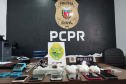 PCPR e PMPR prendem quatro pessoas em operação contra o tráfico de drogas em Rio Azul