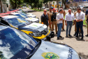 Reforço nas estradas: DER/PR entrega 36 viaturas e 5 cães ao Batalhão de Polícia Rodoviária